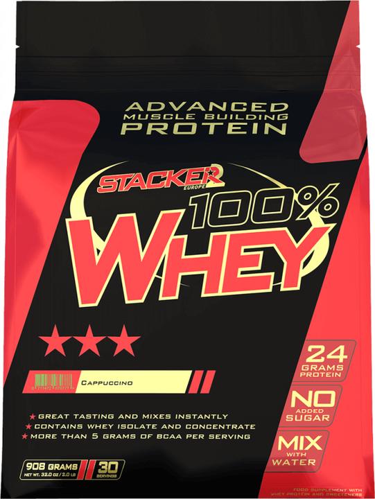 Actual product image Stackers 100% Whey (1 x, 908.91 g)