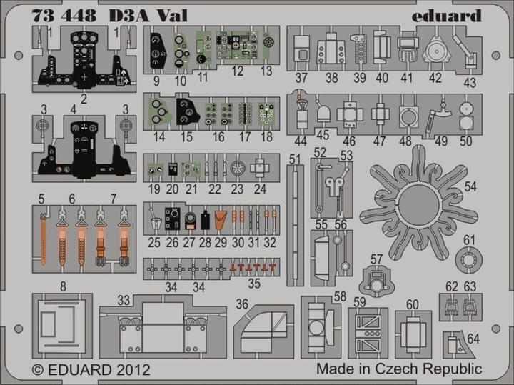Actual product image Eduard D3A Val for Cyber Hobby