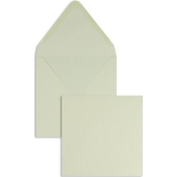 Blanke, Briefumschlag, Briefumschläge 160x160mm 120g/qm gummiert VE=100 Stück candle light (100 x)