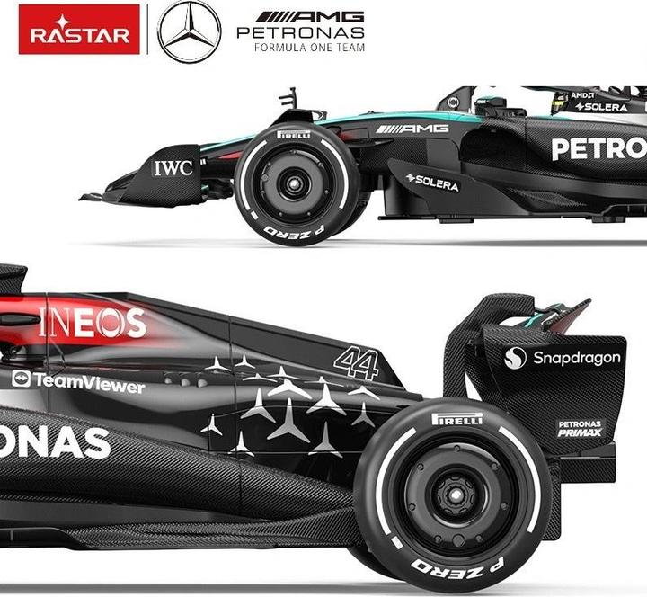 Actual product image Rastar Ferngesteuertes Auto Mercedes AMG F1 W15 E R/C Massstab 1:12 10250