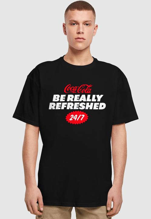 Produktbild Merchcode Coca Cola Refreshed Oversize Tee - 174175 (L)