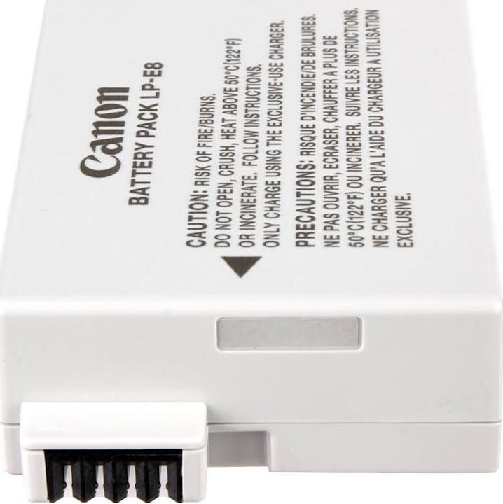 Actual product image Canon LP-E8 battery for EOS 550D (Rechargeable battery)
