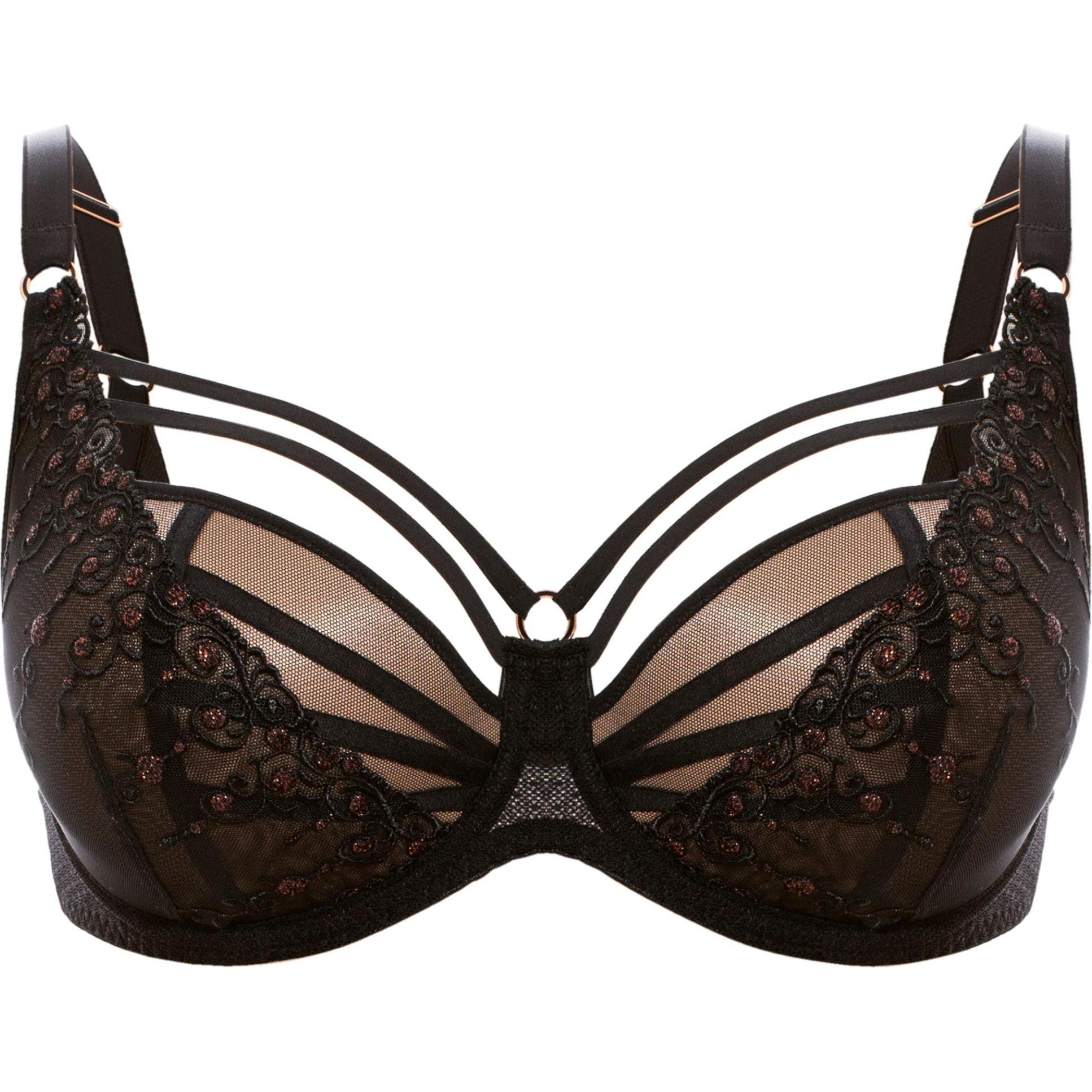 Ulla, BH, Exclusive Line Schalen BH, Schwarz, (85 F, Einzelpack)
