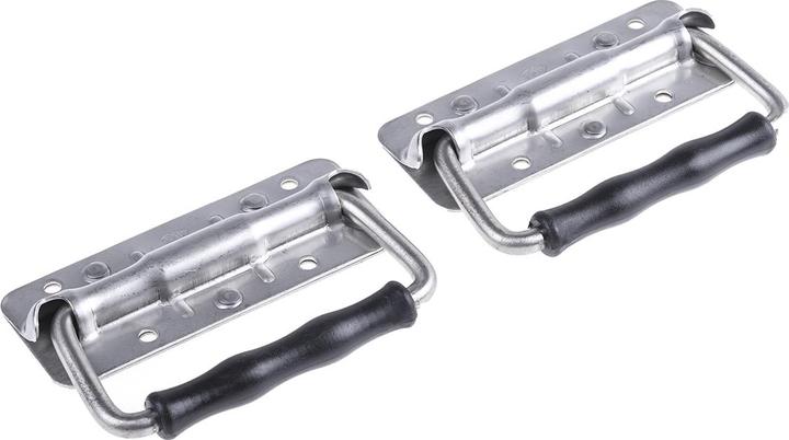 Actual product image RS PRO S/steel small springload folddown handle