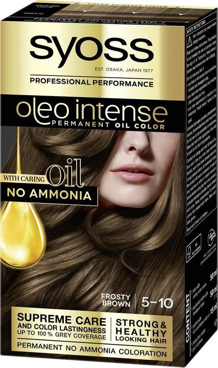 Image du produit Syoss OLIO INTENSE encre sin amoniaco #5.10-castaño claro 5 pz (5-10)