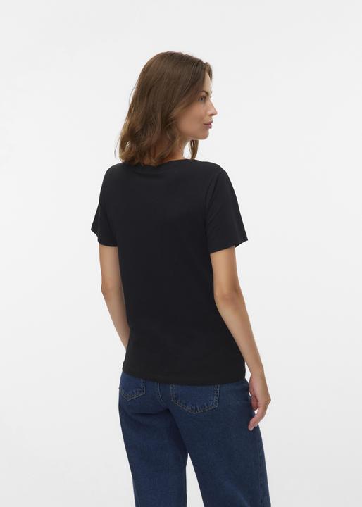 Image du produit Mamalicious Normal geschnitten Rundhals T-Shirt T-shirt (S)