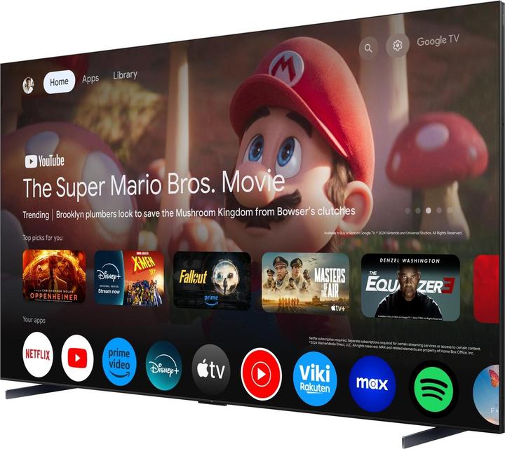 Produktbild TCL 115C7K 291 cm (115) (115", Mini-LED, 4K, 2025)