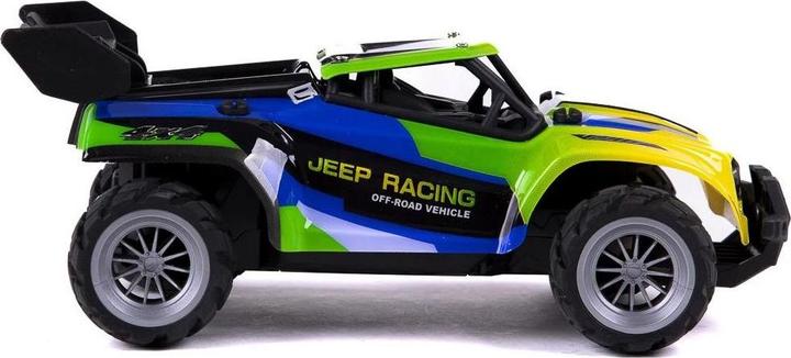 Produktbild Hama Jeep Racing - R/C 1:20 2,4G 3,7V Li-ion - Blue/yellow (RTR Ready-to-Run)