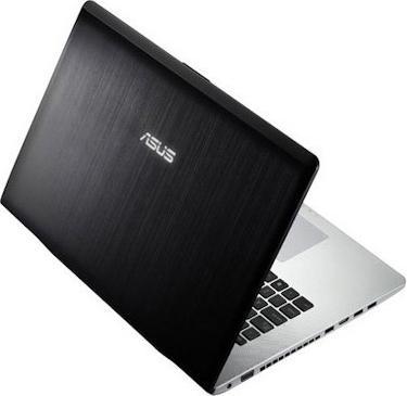 Actual product image ASUS N76VZ, i7 3610QM, 17.3" Full HD, SSD + 750GB, TV (8 GB, CH)