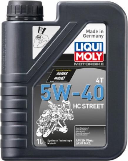 Liqui Moly Motorbike 4T 5W-40 HC Street (1 l, SAE 5W-40)