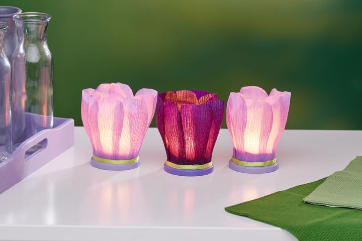 Immagine prodotto VBS Barattoli per tealight, Ø 5,1 x 6,3 cm, 4 pezzi (4 x)