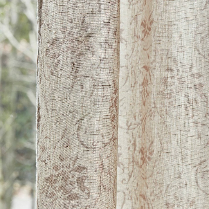 Immagine prodotto Loberon Tenda Jennings beige/marrone (250 x 140 cm)