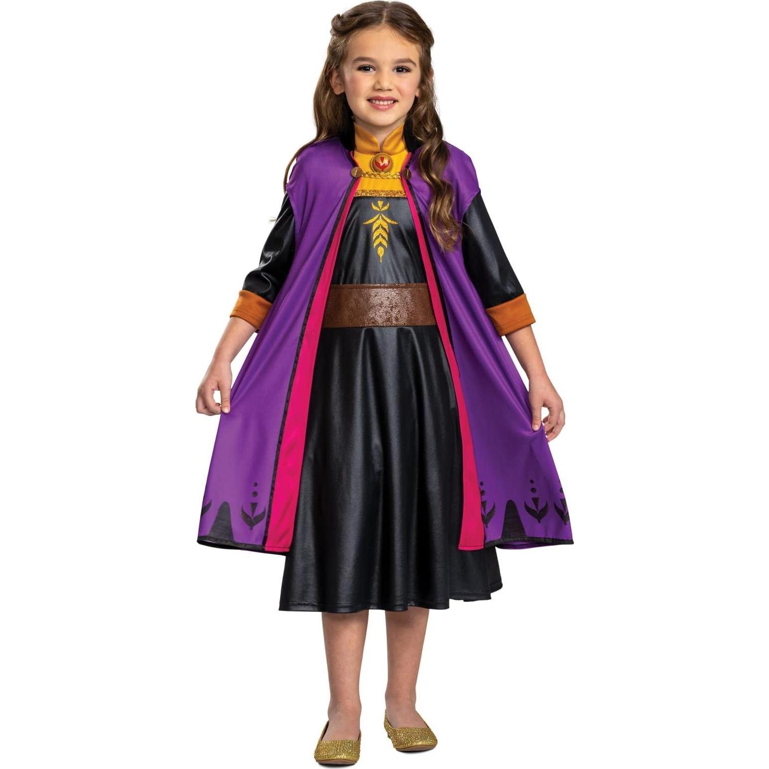 Disguise Classic Costume - Anna Traveling Dress (116 cm) (140039L) (116, 122, 115 C, 120 C, 110 C)