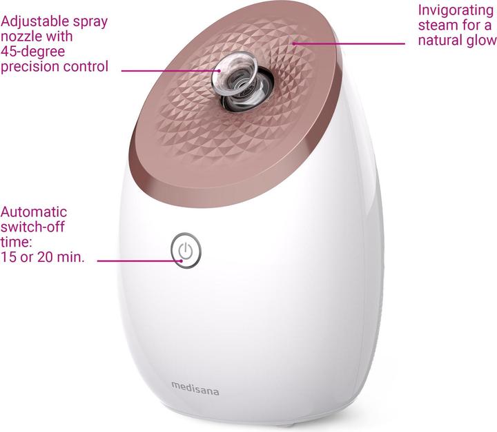 Produktbild Medisana DS 600 Ionen Gesichtssauna