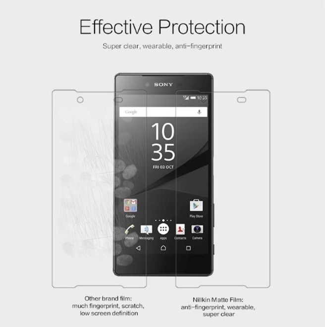 Produktbild Nillkin Matte Series (1 Stück, Sony Xperia Z5 Premium Dual, Sony Xperia Z5 Premium)