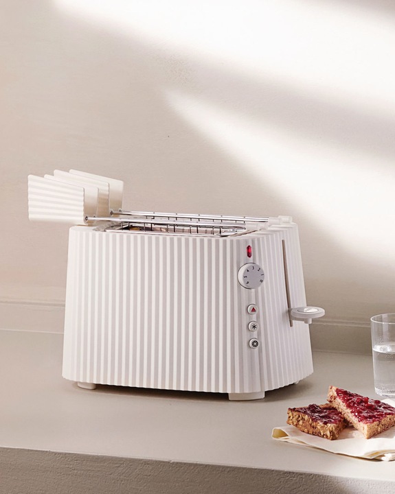 Actual product image Alessi Plissé toaster
