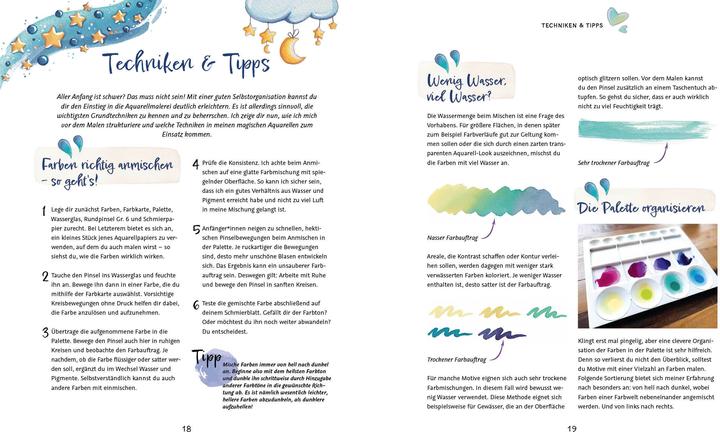 Produktbild Zauberhaftes Watercolor (Deutsch, Carolin Hensler, 2025)
