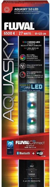 Fluval - AQUASKY LED 3.0 - 27W - 91.4-122.8CM (LED, 27 W)