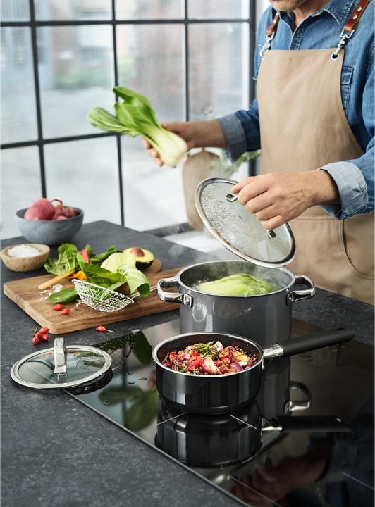 Image du produit WMF Fleischtopf FUSIONTEC schwarz (Casserole, Technologie de fusion)