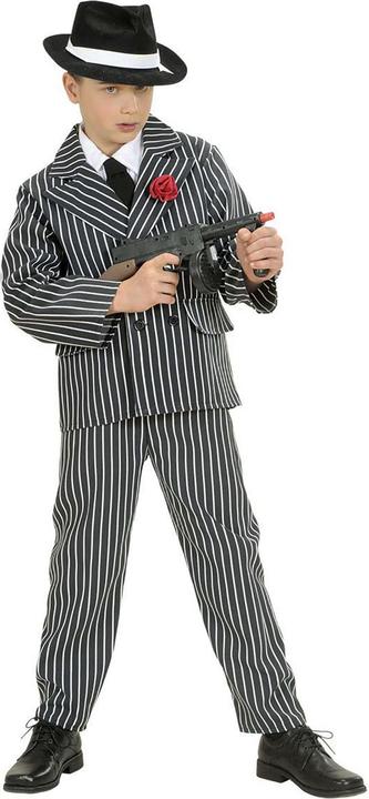 Image du produit Widmann GANGSTER (chemise avec cravate, veste, pantalon), 164 cm / 14-16 Years