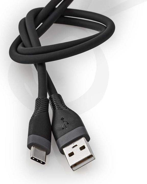 Produktbild Nedis USB-Kabel | USB 2.0 | USB-A Stecker | USB-C™ Stecker | 15 W | 480 Mbps | Vernickelt | 1.50 m | (1.50 m, USB 2.0, 60 W)