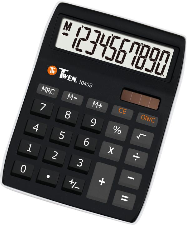 Twen 1040S desktop calculator black