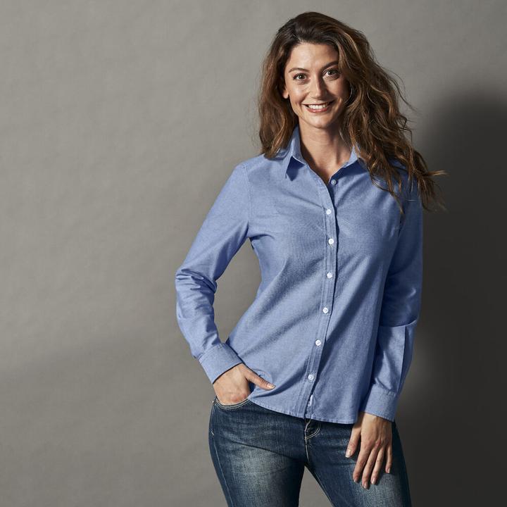 Produktbild Cottover Oxford shirt l.sl Lady (40)
