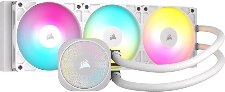 Corsair NAUTILUS 360 ARGB White, 360mm Radiator, Liquid CPU Cooler