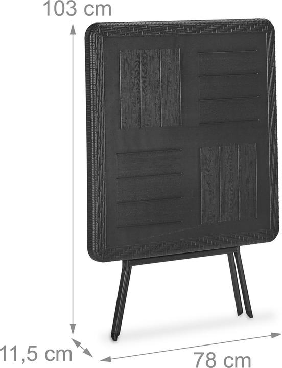 Image du produit Relaxdays Table de jardin (78 cm)