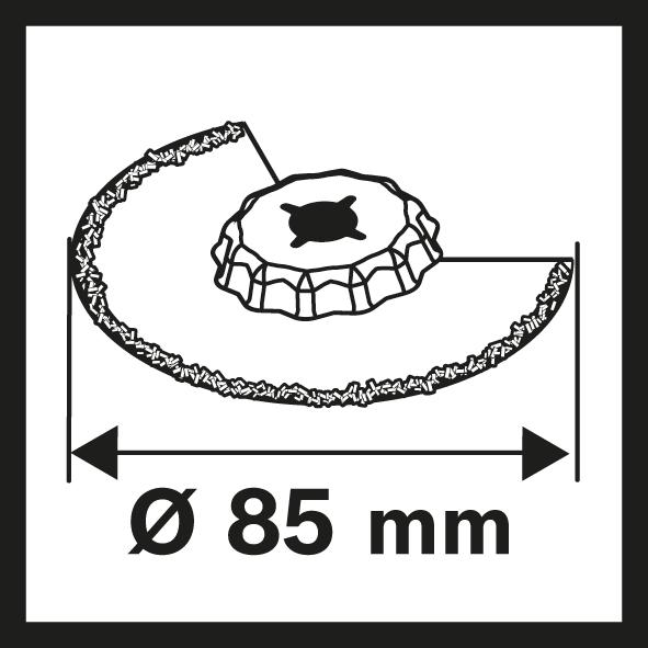 Image du produit Bosch Zubehör Lame de scie segmentée diamantée 85 mm