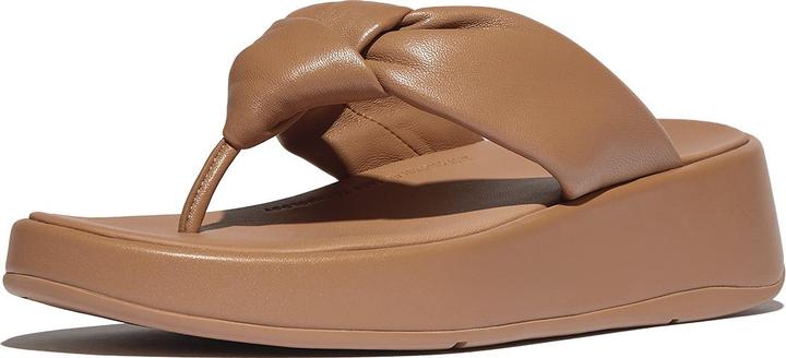 Produktbild Fitflop F-Mode Knot Soft-Leather Flatform Toe-Post (39)