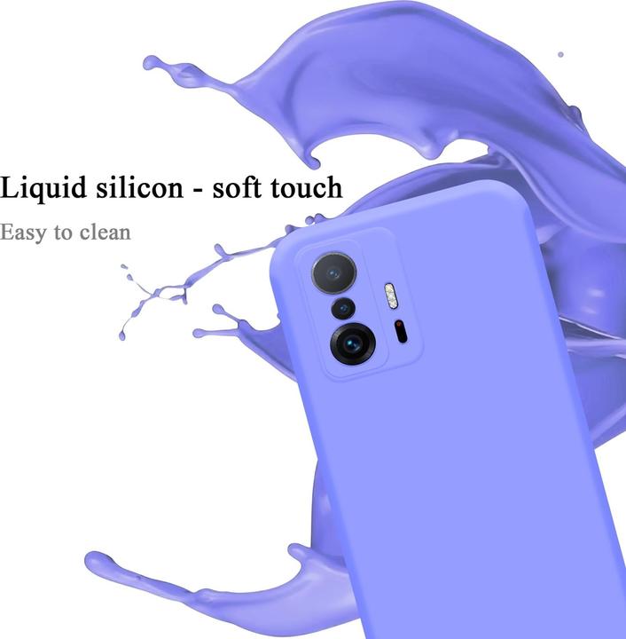 Image du produit Cadorabo TPU Liquid Silicone Case Housse pour Xiaomi 11T / 11T PRO (Xiaomi 11T, Xiaomi 11T Pro)