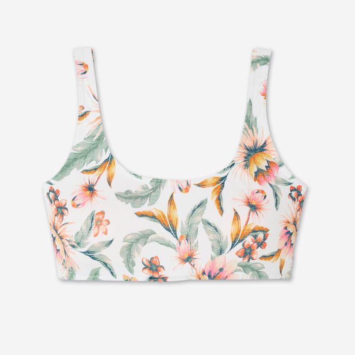 Immagine prodotto Olaian Bikini-Oberteil Bustier Surfen Damen Aurely Belly weiss (36)