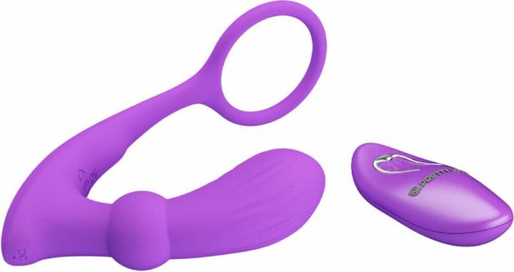 Produktbild Pretty Love Warren Violet Analring & Vibrator