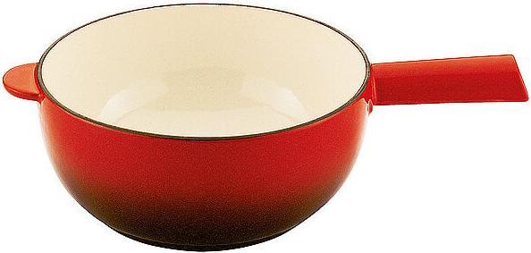 Image du produit Spring Caquelon en fonte pour fondue Rouge (2 l)