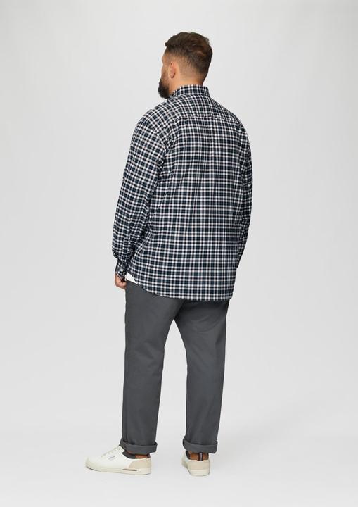 Immagine prodotto s.Oliver Hemd Kariertes Hemd aus Baumwollstretch (4XL)