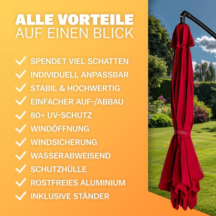 Produktbild Kingsleeve Ampelschirm (3.30 m)