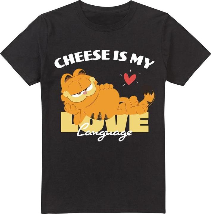 Produktbild Garfield Cheese Is My Love Language TShirt (L)