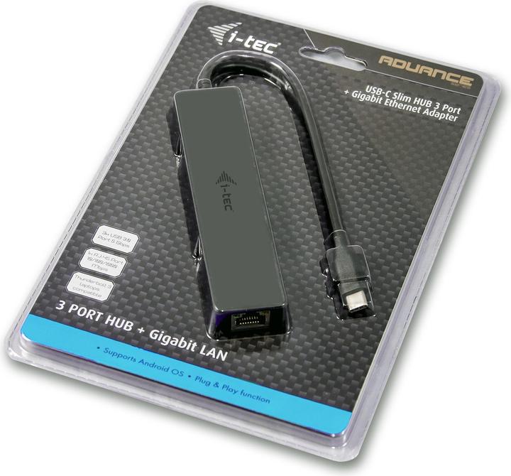 Image du produit i-tec C31gl3slim (USB-C, 4 ports)