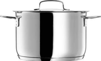 Actual product image Fiskars All Steel Kasser.5,0l (Saucepan, Stainless steel, 22 x 16.60 cm)