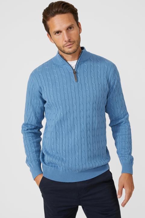 Produktbild Universal Textiles Pullover Mit Halbem Reissverschluss (XL)