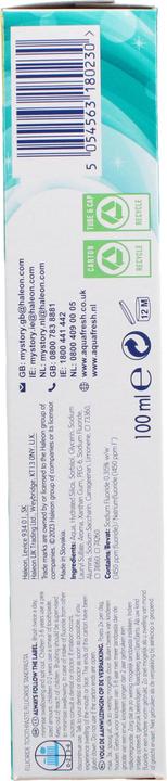 Produktbild Apothecary87 Aquafresh - Active Fresh Toothpaste - Refreshing toothpaste with menthol 100ml (100 ml)