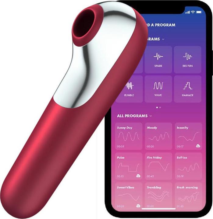 Actual product image Satisfyer Dual Love Air Pulse