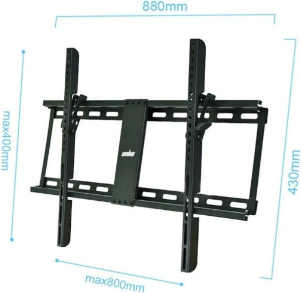 Produktbild Hermex Universal LCD TV Wandhalterung Fernseherhalterung Bildschirmhalterung (Wand, 85", 45 kg)
