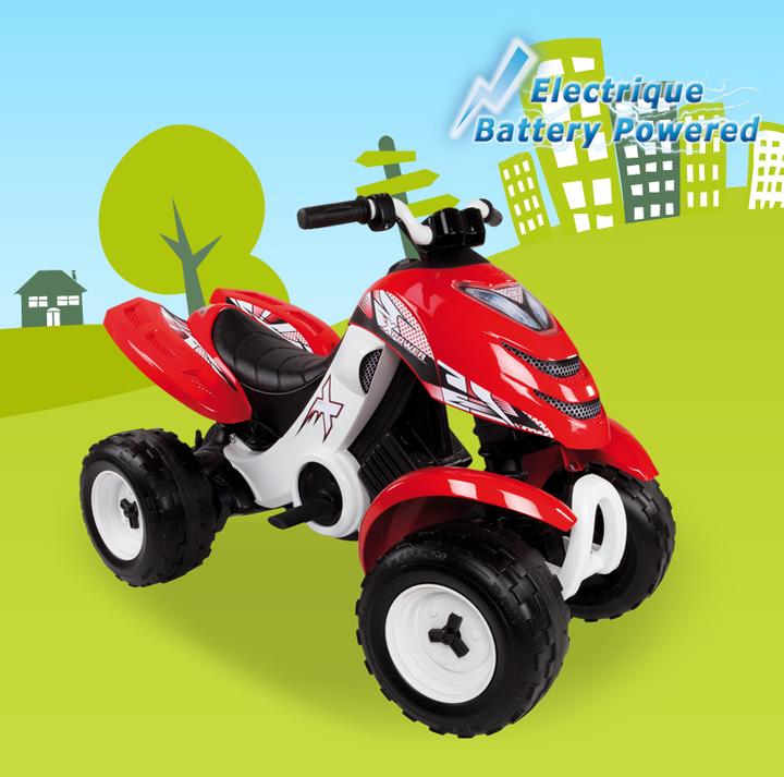 Actual product image Smoby Quad X Power Red
