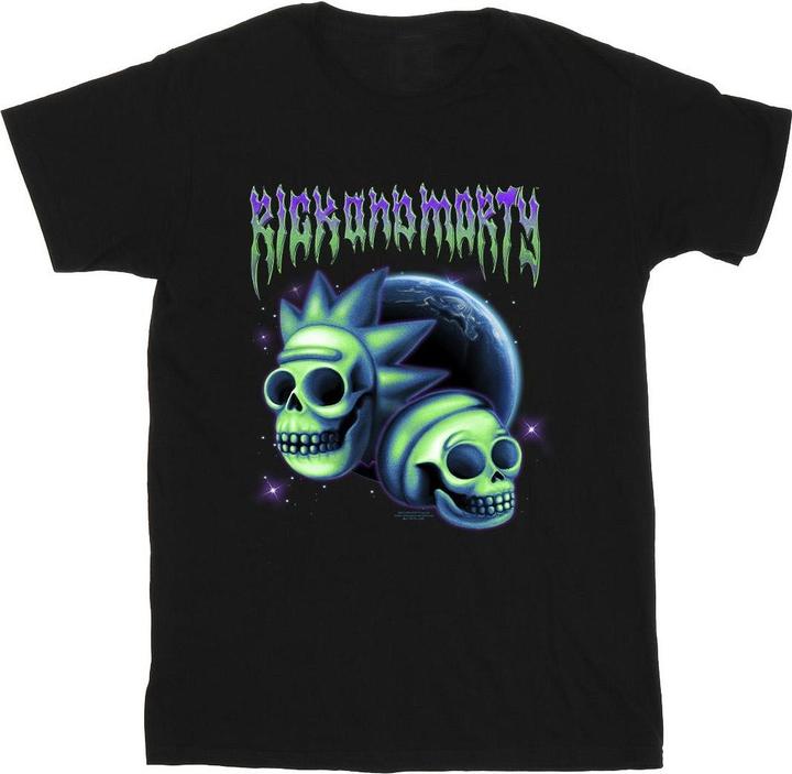 Produktbild Rick And Morty Space Skull TShirt (4XL)