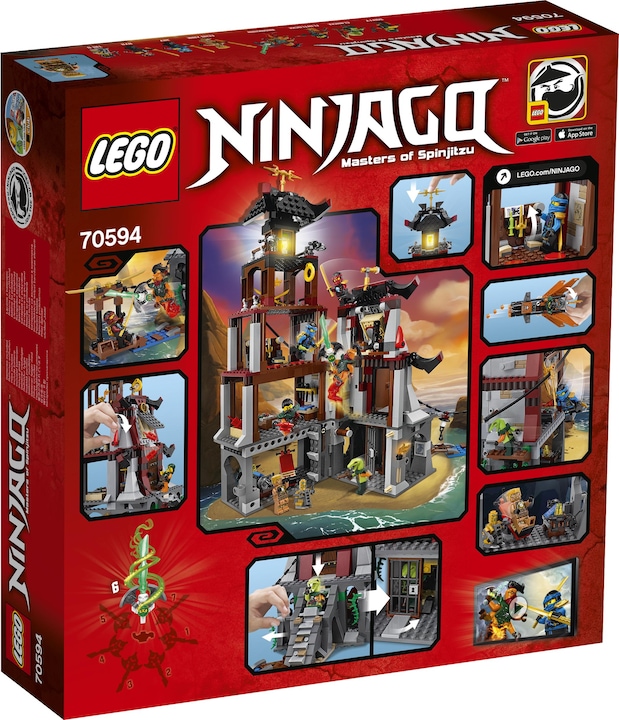 Actual product image LEGO Ninjago The Lighthouse Siege (70594, LEGO Ninjago)
