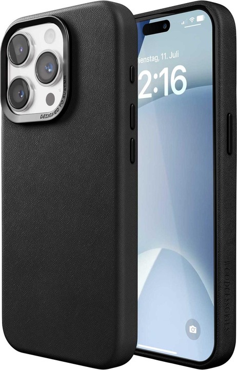 Actual product image Woodcessories Bio Leather Case (Apple iPhone 15 Pro Max)