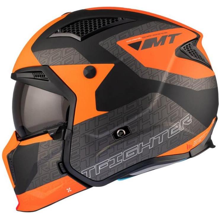 Thumbnail - MT Helmets, Motorradhelm, Streetfighter Sv Totem B4 (Ece 22.06) (53 - 54 cm, XS)