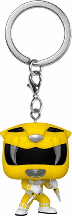 Funko Power Rangers 30e présentoir porte-clés Pocket POP! Vinyl Gele Ranger 4 cm (12)